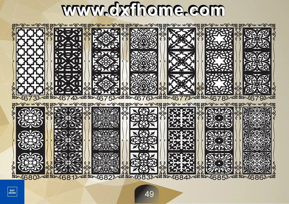 Plasma Laser Cut 673 686 Plasma Laser Cut 673-686