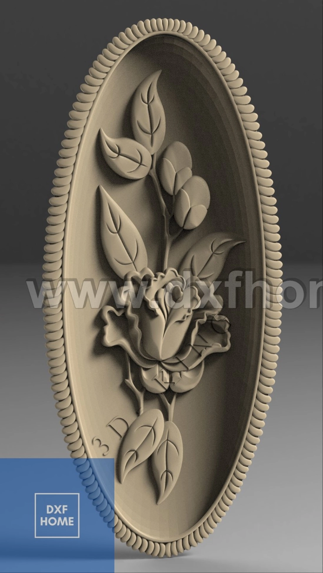 Rose Pattern STL 10 Rose Pattern STL 10