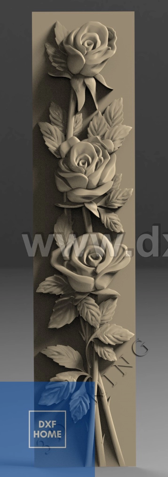 Rose Pattern STL 29 Rose Pattern STL 29