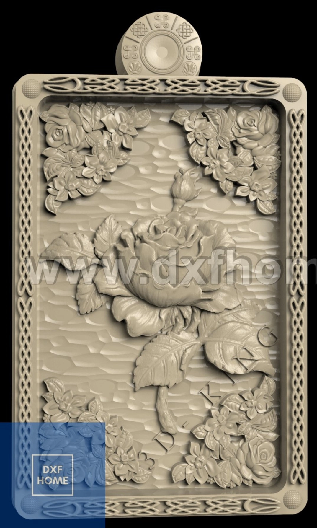 Rose Pattern STL 37 Rose Pattern STL 37