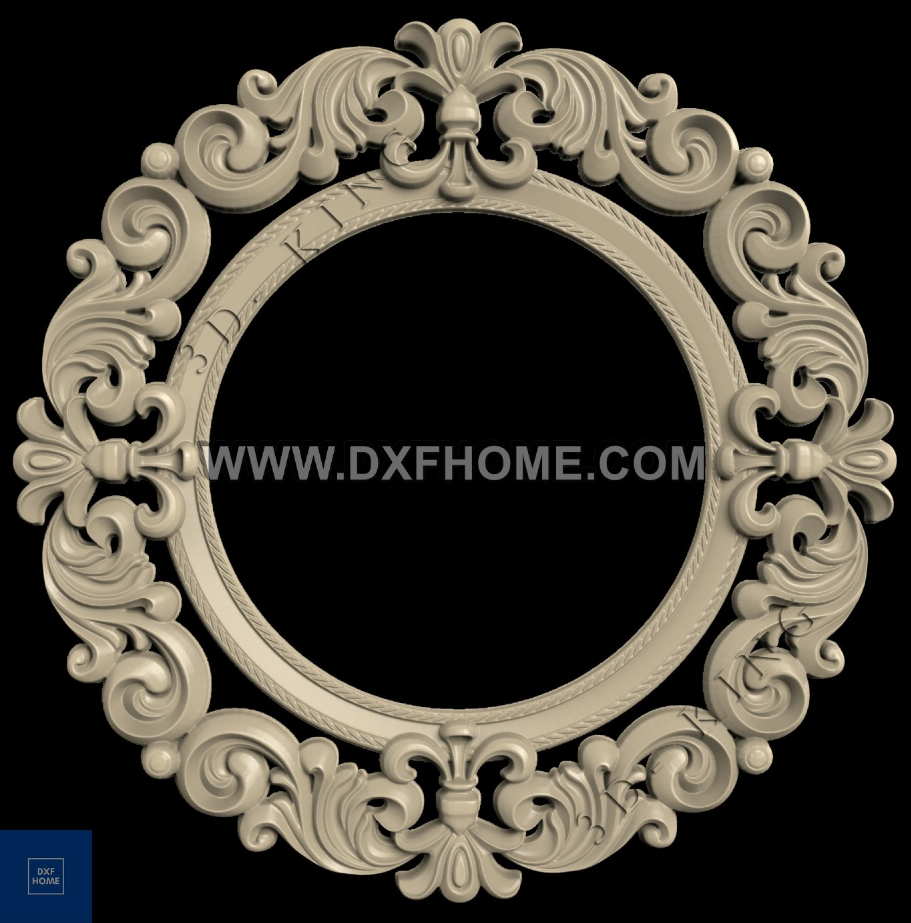 Circle Frame STL 21 Circle Frame STL 21