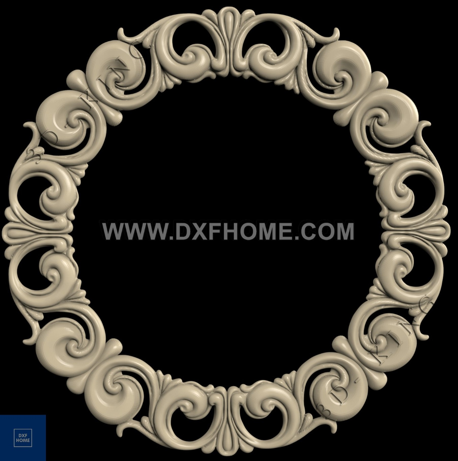 Circle Frame STL 24 Circle Frame STL 24