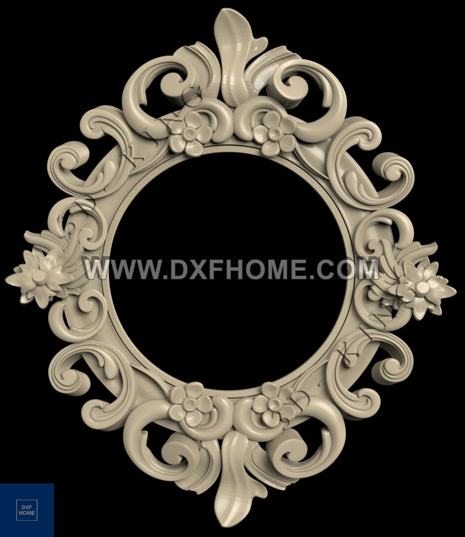 Circle Frame STL 29 Circle Frame STL 29