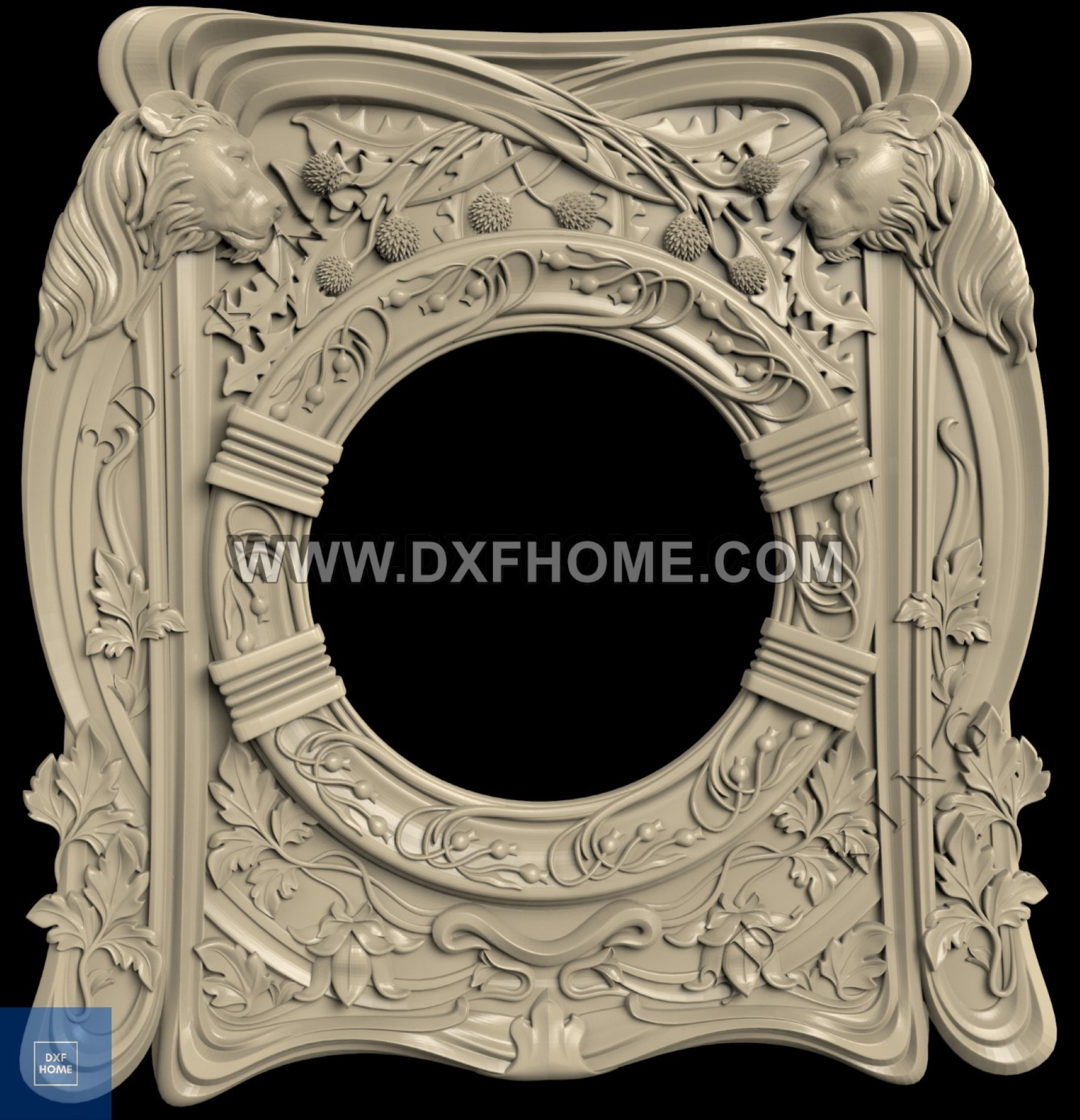 Circle Frame STL 33 Circle Frame STL 33