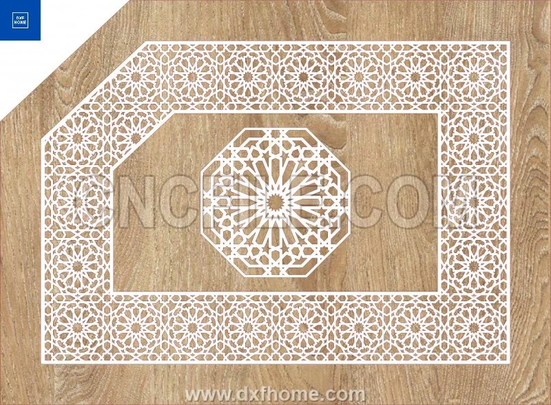 Laser cut dxf A 202 مجموعة DXF مجانية: تصاميم مغربية عالية الجودة