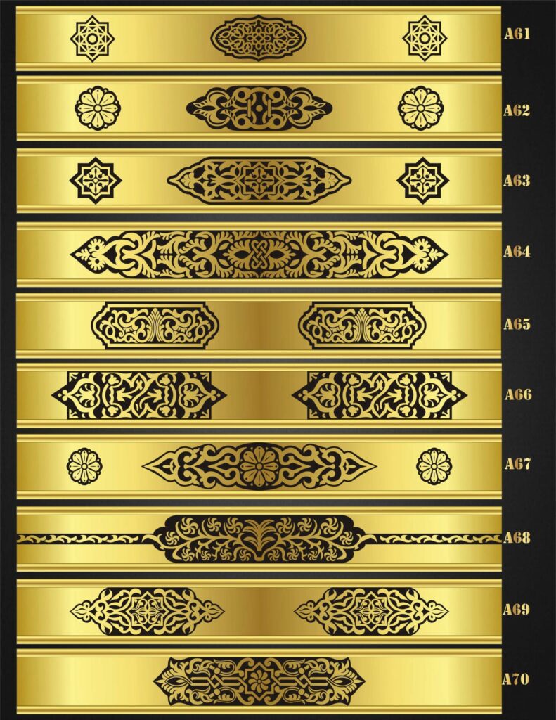 DXF salon Marocain CNC router Laser