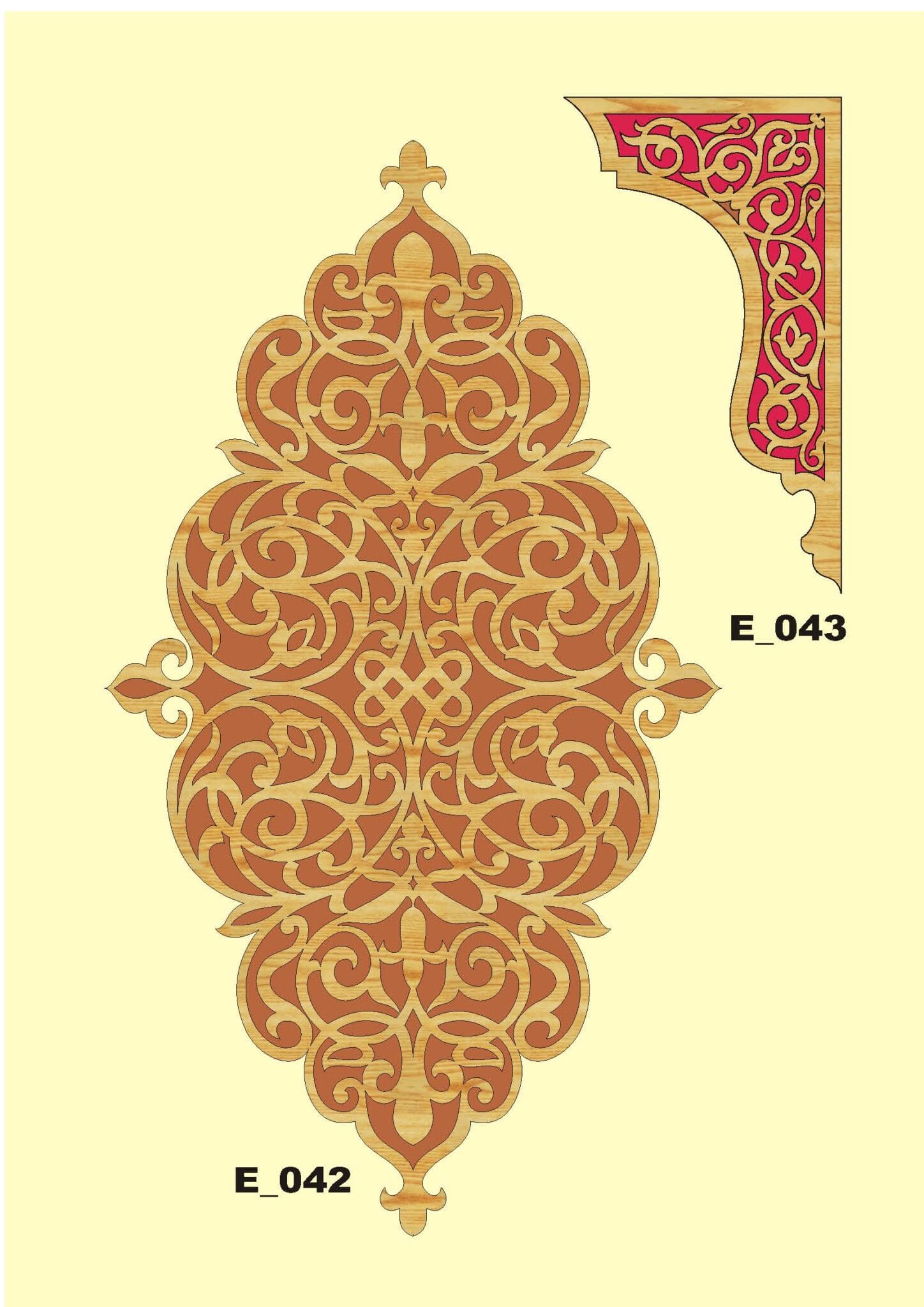 Arabic & Islamic DXF Files Free Download | تحميل زخارف إسلامية DXF