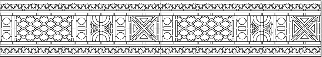 amazigh dxf salon marocain Amazigh Vector Salon Marocain DXF