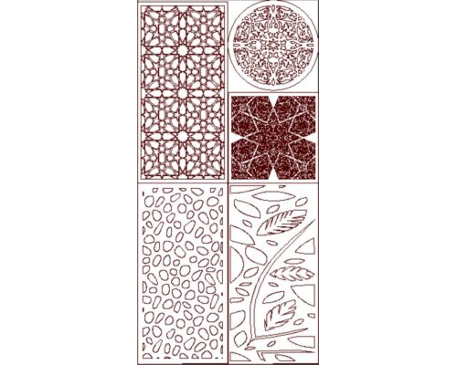 Panel Designs for CNC cutting A001