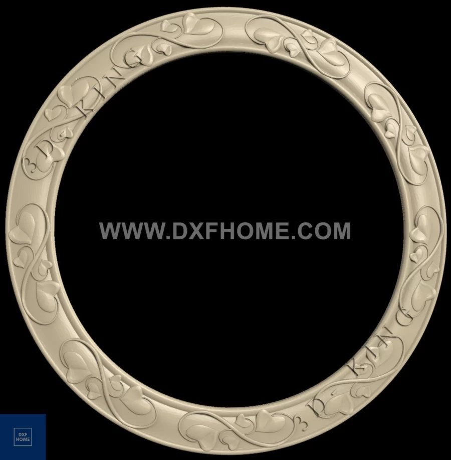 Circle Frame STL 23