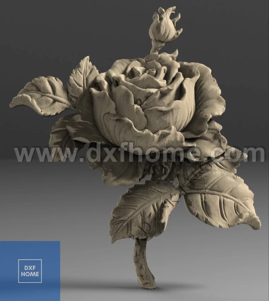 Rose Pattern STL 28