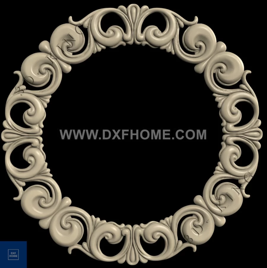 Circle Frame STL 24