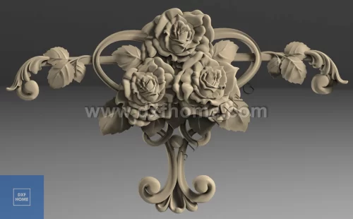 Rose Pattern STL 12