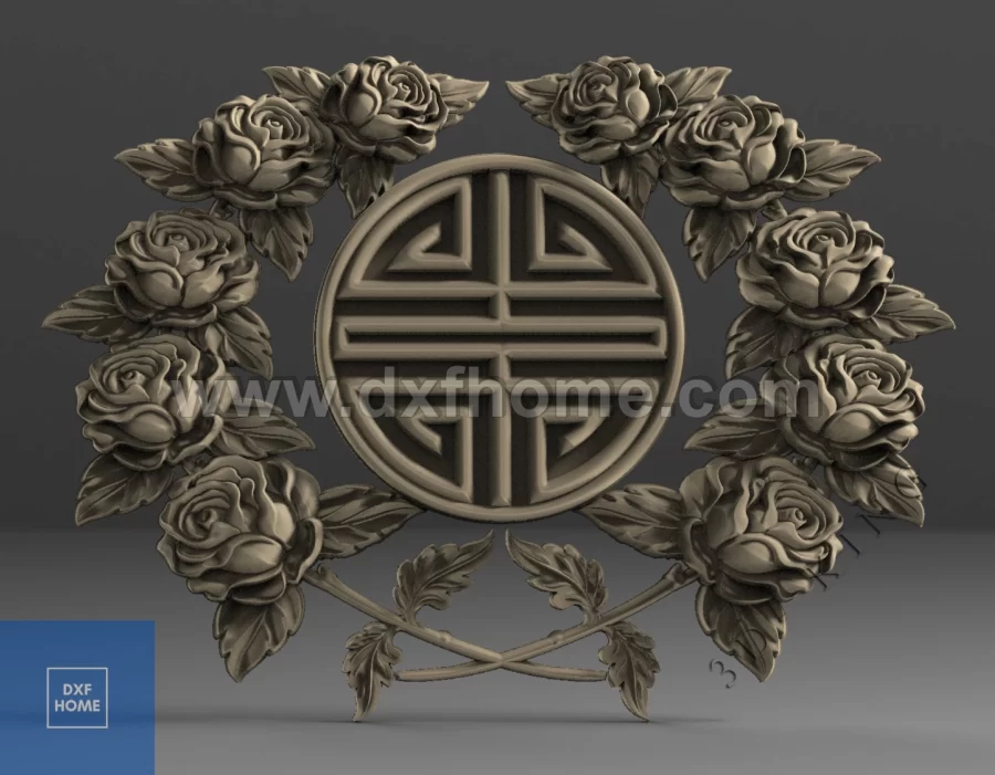 Rose Pattern STL 19