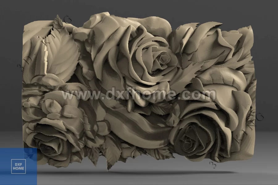 Rose Pattern STL 27